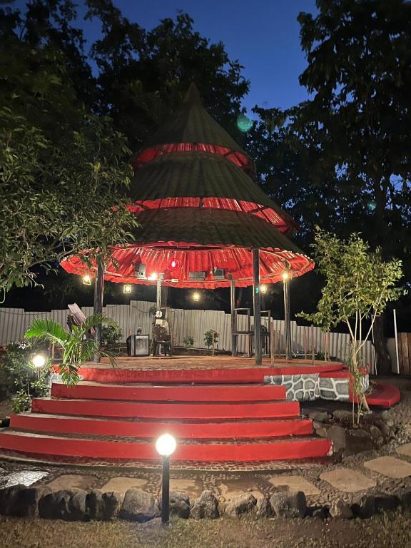 Resort pavilion at Riverbells